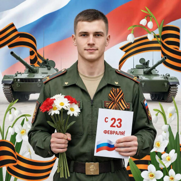 С праздником 23 февраля!